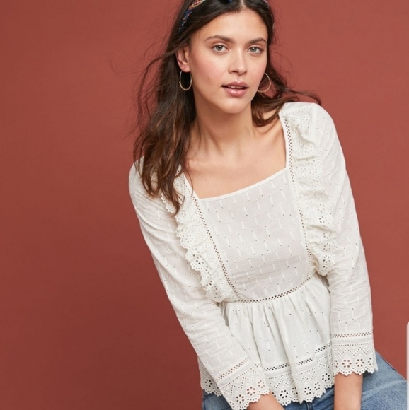 Anthropologie Tops - Anthropologie Meadow Rue Edelyn Blouse (Sold Out!)
